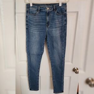 American Eagle Super High Rise Skinny Jeans - 12 Long